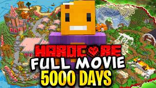 I Survived 5000 Days in Minecraft Hardcore FULL MOVIE [upl. by Oek]