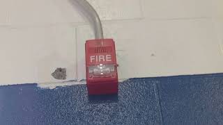 Middle School Fire drill  EST Genesis and Integrity  Intercom announcements [upl. by Skees]