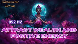 Attract wealth and positive energy with 852 Hz Frequency  spiritual awakening [upl. by Adam81]