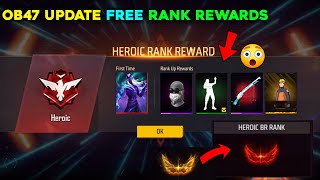 CLAIM OB47 UPDATE FREE RANK REWARDS🔥 para SAMSUNGA3A5A6A7J2J5J7S5S6S7S9A10A20A30A50 [upl. by Linell]