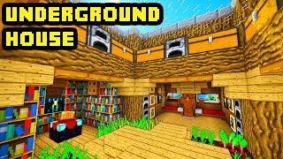 Minecraft Big Underground House Tutorial How to Build Ideas [upl. by Ettenwahs]