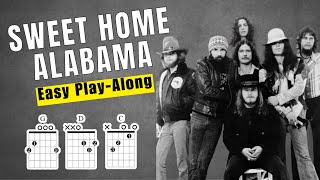 Sweet Home Alabama Play Along With Chords Lyrics amp Timing [upl. by Strawn]