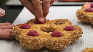 Elevate Your Pastry Skills with the Exquisite Raspberry Crown by Julien Boutonnet [upl. by Vento560]