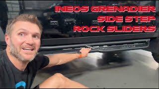 Owl INEOS Grenadier Side Steps  Rock Sliders [upl. by Naujd836]