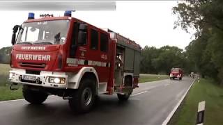 Sturm sorgt für Feuerwehreinsatz bei Harpstedt [upl. by Cloris594]