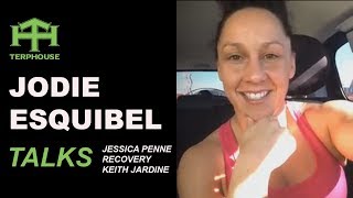 Jodie Esquibel Talks UFC Phoenix CBD Oil For Recovery amp Keith Jardine [upl. by Rudelson464]