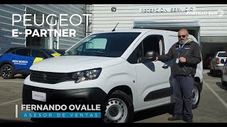 Peugeot EPartner 2025 Chile Tu auto en 1 minuto Portillo Sur Review de este furgón 100 eléctrico [upl. by Yatnoed812]