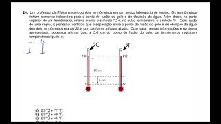 Física no PISM 2  termometria [upl. by Egroeg781]