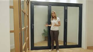 Aluminium Bifold Door Range  Vufold Supreme Discontinued [upl. by Schilt515]