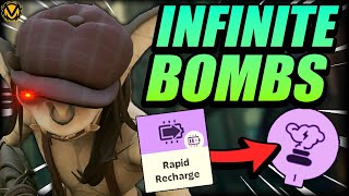 INFINITE BOMB SPAM with NEW IVY BUILD  Deadlock PlayByPlay [upl. by Nonrev]