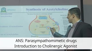 6 ANS Introduction to Cholinergic Agonist Parasympathomimetic [upl. by Corydon443]