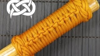 How to make a Paracord Handle Wrap [upl. by Polinski]