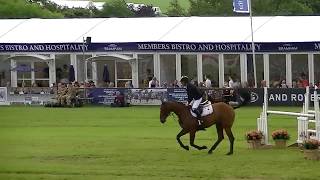 Yoshiaki Oiwa and Calle 44 winning the Equitrek CCI at Bramham International Horse Trials 2017 [upl. by Kerek]