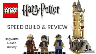 2024 LEGO Harry Potter 76430 Hogwarts Castle Owlery SPEED BUILD amp REVIEW [upl. by Daahsar942]