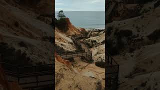 Red Cliffs at Falésia Beach Algarve Portugal 02102024 [upl. by Matty]