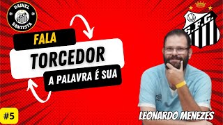 LEONARDO MENEZES COMENTA O JOGO SANTOS X NOVOHORIZONTINO E A SITUAÃ‡ÃƒO DO SANTOS FC NO CAMPEONATO [upl. by Oram]