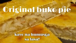 Original buko pie recipe of Laguna  Buko pie  how to make coconut pie  Cooking deli TV [upl. by Arutek]