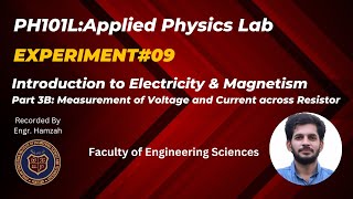 Experiment09 Part3B Measurement of Voltage and Current across Resistor [upl. by Mohsen495]