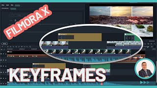 Filmora X  ¿Cómo utilizar los Fotogramas clave  Keyframes [upl. by Tinaret]