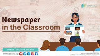 Newspaper in the Classroom  Teaching English  BEd  DElEd [upl. by Nauqad398]