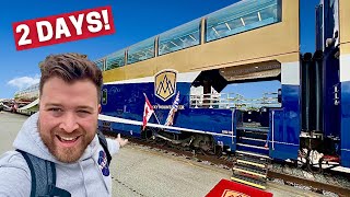 48 hrs on Luxury Rocky Mountaineer Train  Banff to Vancouver [upl. by Aimej536]