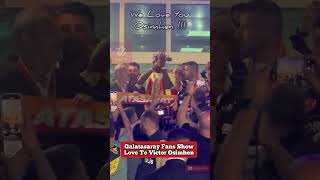 Galatasaray Fans Welcome Victor Osimhen To The Club [upl. by Atirys]