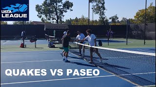 USTA 18 40 Northridge Quakes vs Paseo 2nd Set [upl. by Lindsy137]