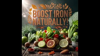 quotBoosting Iron Naturally Top Foods and Herbs to Combat Anemiaquot [upl. by Nosmirc]