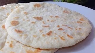 Pita Bread Recipe  Pita Bread Recipe Without Oven  Video Recipe by HUMA IN THE KITCHEN [upl. by Hoebart]