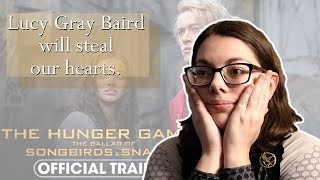 Ballad of Songbirds and Snakes Trailer Reaction  My followers made me cosplay Katniss for this [upl. by Ruenhcs]