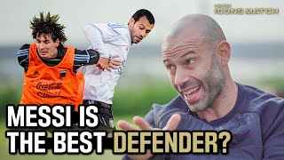 ‘Impossible to get past him’ Mascherano On Messi Being The Best Defender [upl. by Myke]