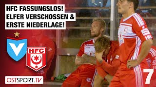 HFC fassungslos Elfer verschossen amp erste Niederlage Viktoria  Halle  Regionalliga Nordost [upl. by Ecnarret]