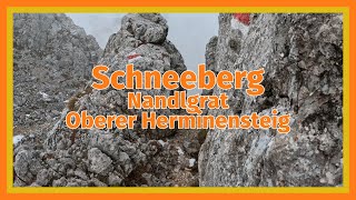 Schneeberg Nandlgrat und Oberer Herminensteig [upl. by Imray152]