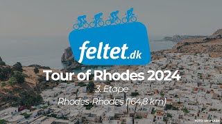 Tour of Rhodes powered by Rodos Palace 14 Mar  17 Mar 2024  Stage 3 [upl. by Yahsat]