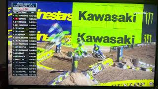 Anaheim 1 450 Qualifying Lawrence Tomac Sexton 2024 [upl. by Meeks50]