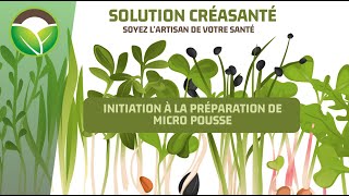 Initiation à la préparation de micro pousse [upl. by Nester]