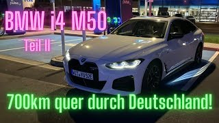 BMW i4 M50 Langstreckentest über 700km [upl. by Ahsenre]