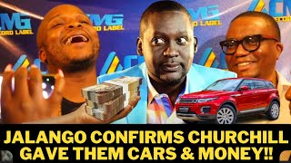 Churchill Bought us Cars amp Gave Us Money  Jalango Confirms  Eric Omondi Mp Langata  CMG RECORDS [upl. by Milla161]