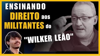 WILKER LEÃO Parte 2  Vamos DESENHAR o DIREITO pra esses MILITANTES [upl. by Aitnyc12]