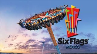 Six Flags México Christmas in the Park Diciembre 2022 [upl. by Odnuges]