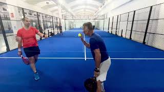 Padel match level 3  Partita Padel amatoriale Oxygen sport Club  set 3 of Full match [upl. by Ahsiekat]