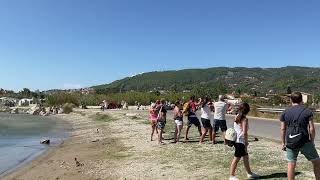 Skiathos Airport Numpty Cam [upl. by Ybok]