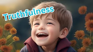 Truthfulness  Educational Story  Truthfulness story  AI animation [upl. by Cirenoj]