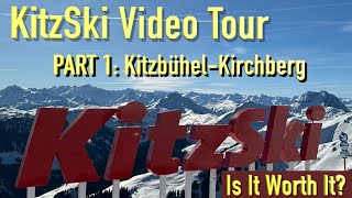 KitzSki Video Tour Part 1 KitzbühelKirchberg  Is It Worth It to You 4K Insta360 X3 [upl. by Anikahs630]