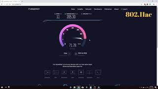 Speed Test 80211ac vs 80211n WIFI  5Ghz vs 24Ghz  Tenda AC1200 [upl. by Evante155]