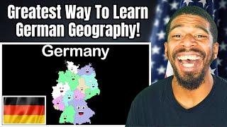 Germany GeographyCountry of Germany  American Reacts [upl. by Landon]