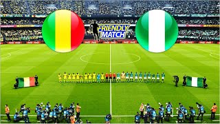 MALI vs NIGERIA  INTERNATIONAL FRIENDLY MATCH 2024 [upl. by Rillis]