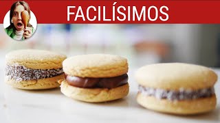 ALFAJORES DE MAICENA  Alfajores Caseros 1 [upl. by Wakerly109]