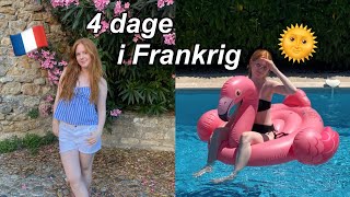 MIN FERIE I FRANKRIG DEL 1  Turen derned House tour pool hygge [upl. by Notsae842]