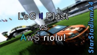 StarStadiumA4 Comparison Plastorex vs riolu  Trackmania United Forever [upl. by Arahahs]